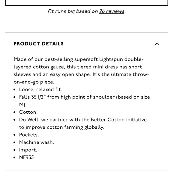 Madewell Tiered Mini Dress - Picture 6 of 11